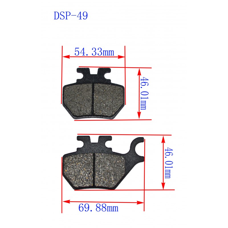锋刹王C131碟刹片(DPS--49)